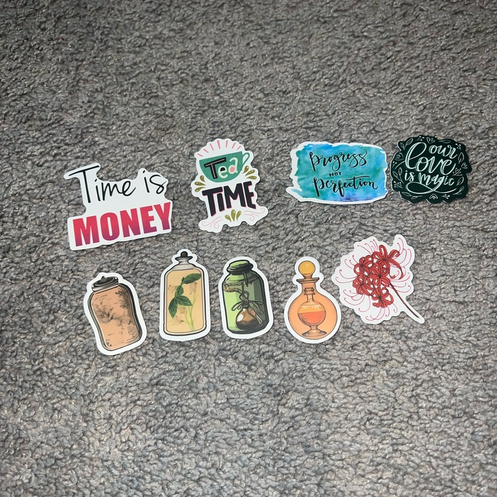 3 for $12 Colorful Assorted Stickers Set